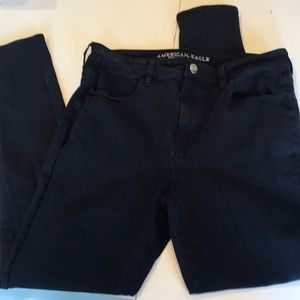 American Eagle Hi-Rise Black Jegging